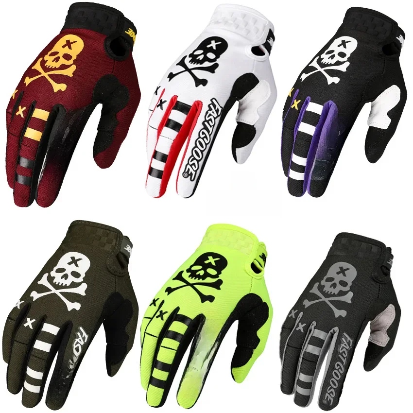 AliExpress NONE FASTGOOSE Motocross MX Gloves Motorcycle Full Finger Bike BMX MTB ATV Off Road Mountain Cycling Luvas S-XXL