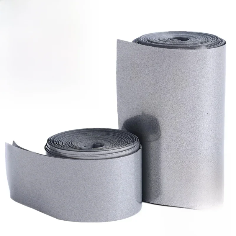 5M Reflektierende Streifen Aufkleber Hohe Reflektierende Wärme Transfer Film DIY Kleidung Taschen Wärme Transfer Reflektierende Band Handgemachte Handwerk