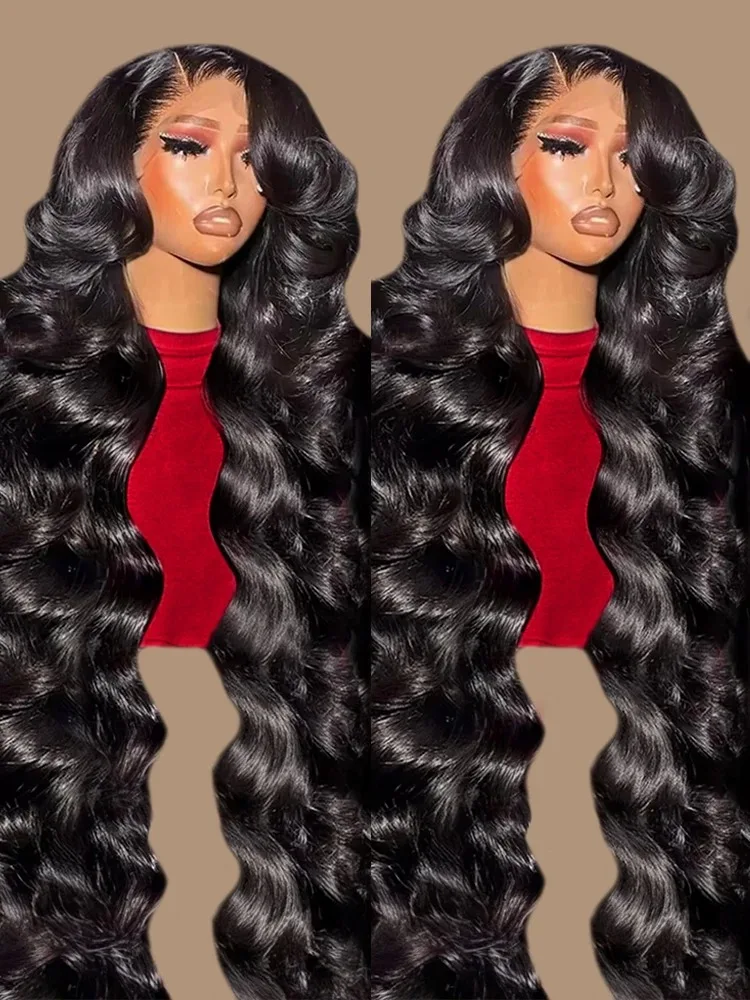 

Mossily 30 32 Inch Body Wave HD Transparent 13x6 Lace Front Human Hair Wigs Brazilian 13x4 Lace Frontal Wig For Women Water Wave
