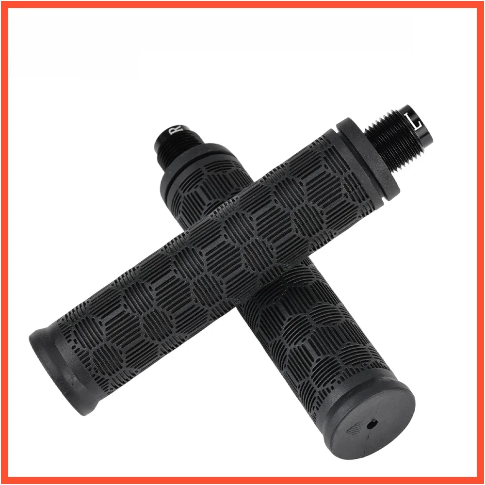 Poignée de guidon pour Scooter électrique HX X7 X8 KickScooter, vis en alliage d'aluminium, poignées antidérapantes en Silicone cachées gauche droite