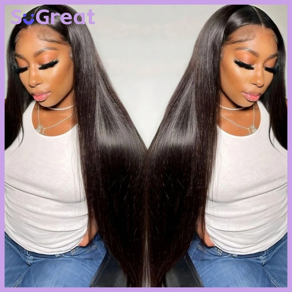 13x6 HD Lace Frontal Wig Human Hair 30 inch Lace Front Wig Straight Human Hair Wigs Brazilion Straight Lace Front Wig Human Hair