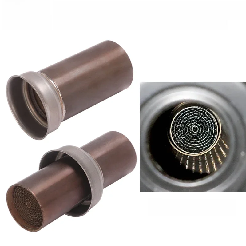AliExpress FIRE TORCH 51mm Removable DB Killer Universal Motorcycle Exhaust Escape Catalysts Moto 50.8mm Damper Muffler Arrester Dit Bike
