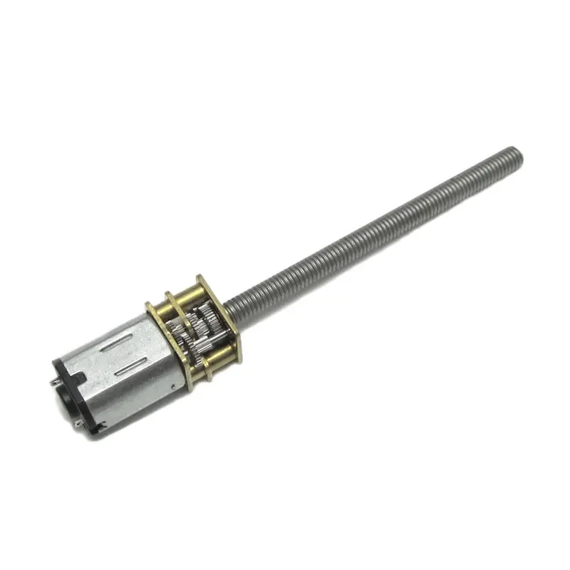 1 szt. GA12-N20 M4*55 mikro silnik z przekładnią redukcyjną 3V 6V 12V silniki prądu stałego dłuższy gwintowany silnik elektryczny — zdjęcie 2