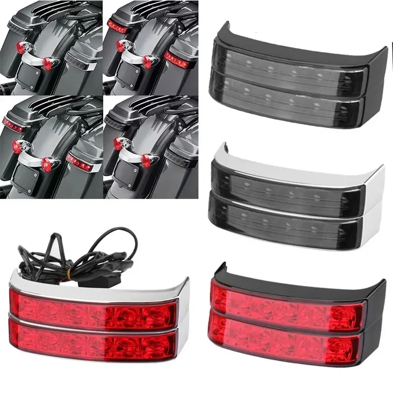 Motocykl Led sakwa włącz światło światło hamowania dla Harley Touring Road King przemieszczanie się po ulicy FLHR CVO Limited 2014-2022 — zdjęcie 2