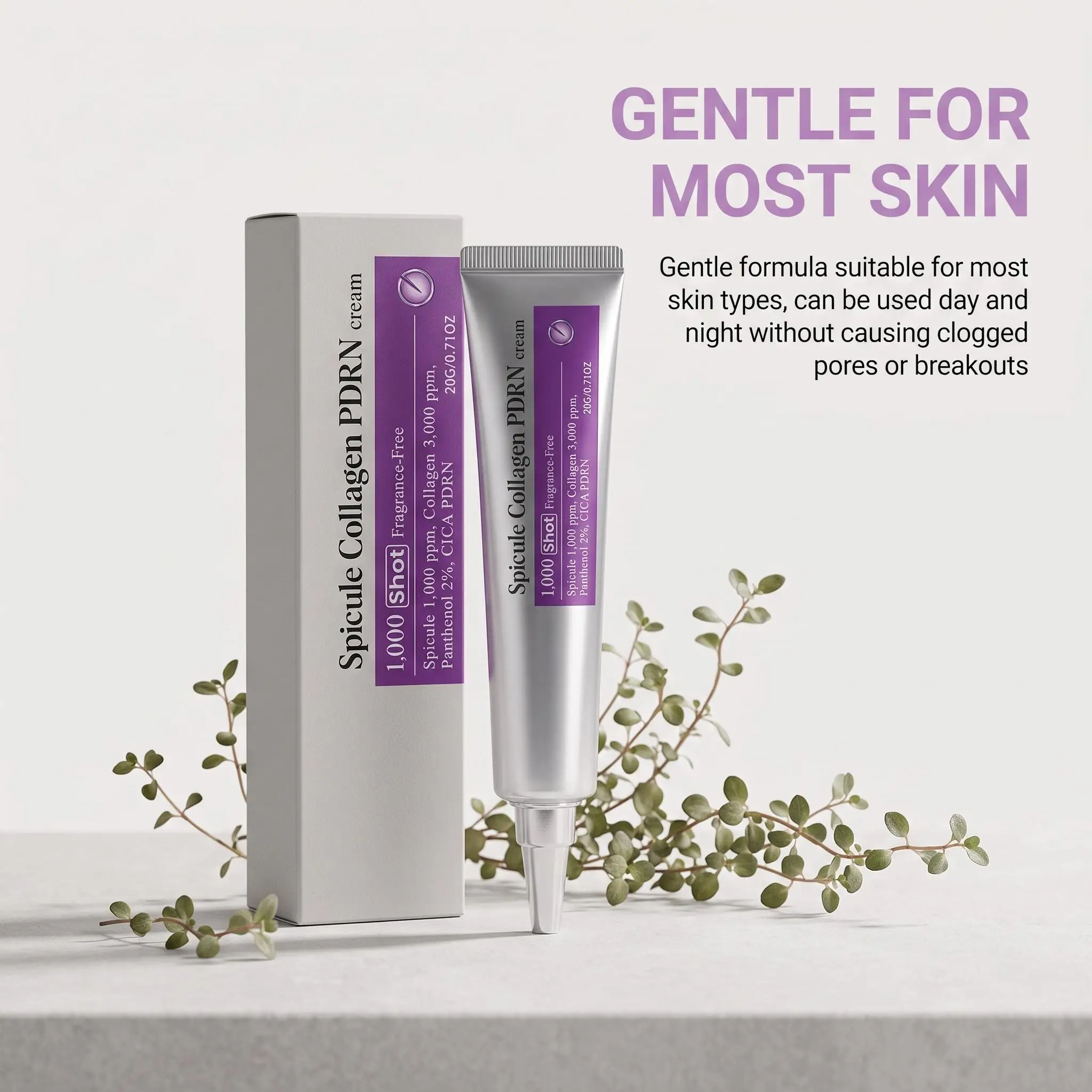 Collagen Moisturizing Facial Cream Deep Hydration Fade Fine Lines Lifting Anti Aging Enhance Skin Elasticity Non Greasy Daily Care