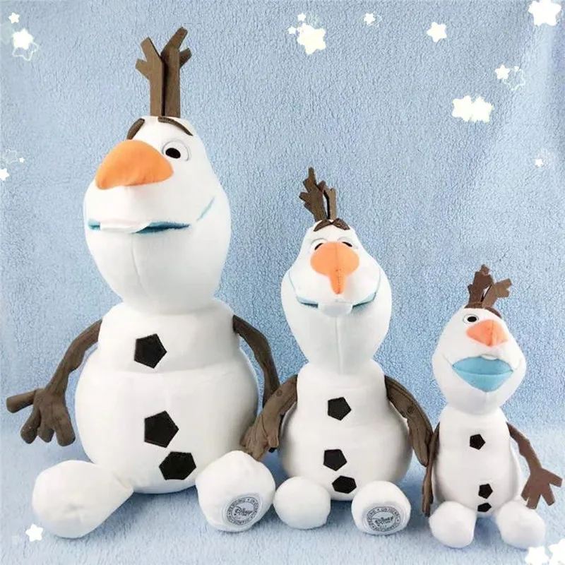 Disney film Gefrorene 30cm 50cm Olaf Plüsch Kawaii Schnee Mann Cartoon Nette Plüsch stofftier Puppe Spielzeug Kinder geburtstag Christma Geschenk