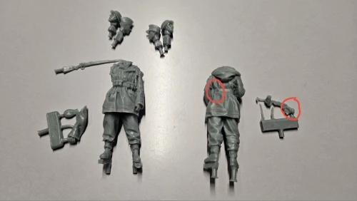 Buyer photo of this resin kit