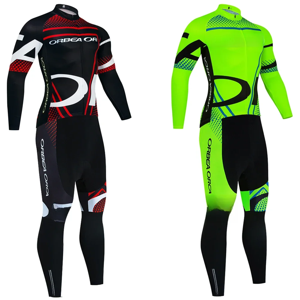 AliExpress Winter 2025 ORBEA ORCA Bike Jacket Cycling Jersey Pants Set Men Women Warmth Fleece Ropa Ciclismo Team Pro Bicycle Clothing