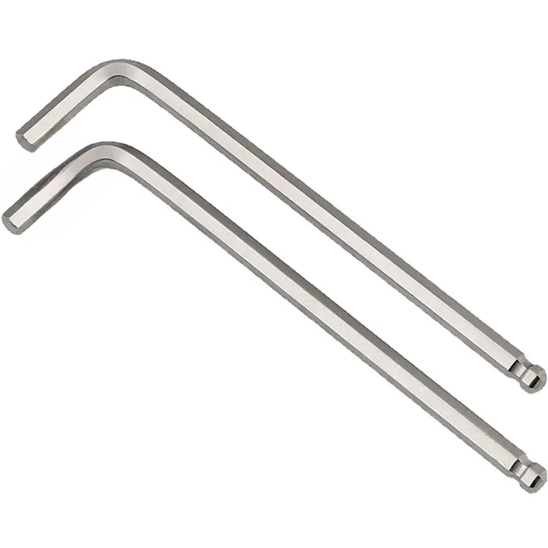 Clé hexagonale à tête sphérique, bord Hexagonal en forme de L, 6 carrés 1.5mm 2mm 2.5mm 3mm 4mm 6mm 8mm 10mm est disponible