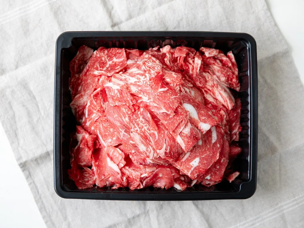 한우투뿔 1++ 짜투리  1kg(불고기&국거리용)