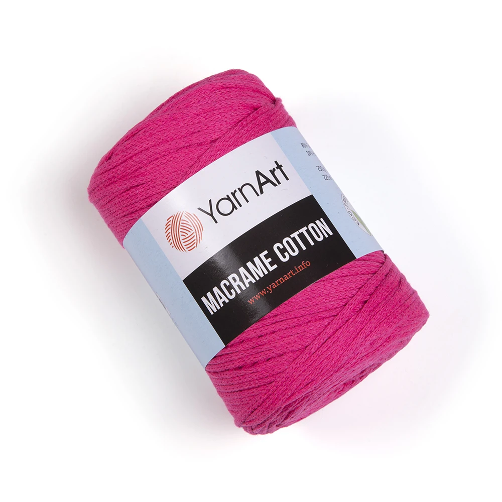 YarnArt Macrame Cotton Yarn - 43 Color Options - 225 Meters(250gr) - Polyester - Runner - Supla - Cushion Cover - Flowerpot - Mat accessory - Mesh