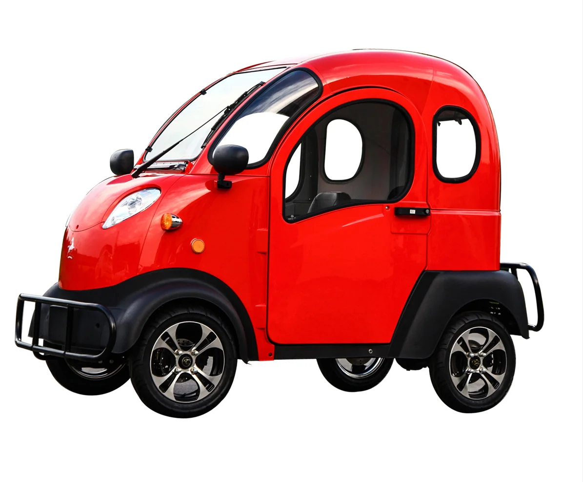 PROMO 2024 New 4-wheel Cabin Electric Mini Car Fully Enclosed Cabin Car Eneway Electric Four-wheeled Enclosed Mobility Scoot