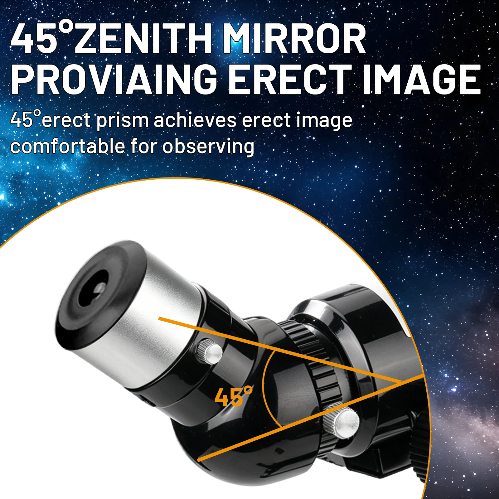 120x Professional Refracting Astronomical Telescope 70mm Large Objective Lens For Adults Beginners Star Moon Observation
