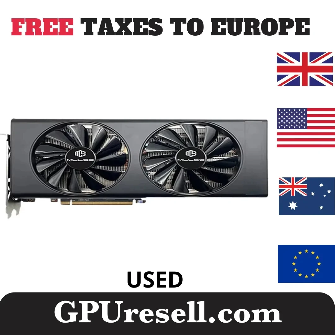 USED RX 5700 8GB Placa De Video Graphics Card GPU GDDR6 256-bit 7nm Video Card Support Desktop CPU rx 5700