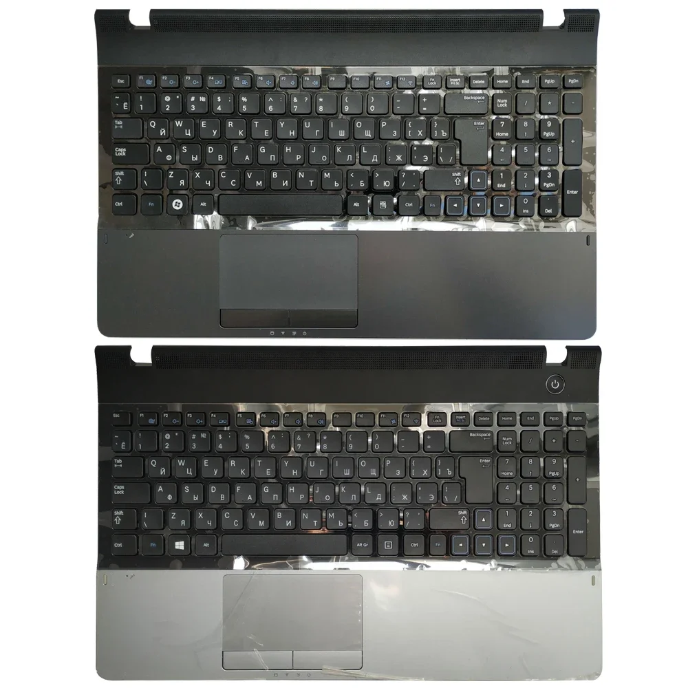 Nowa rosyjska klawiatura do Samsung 300E5A 300E5C 300E5Z NP300E5A NP305E5C NP300E5X NP305E5A RU z podpórką pod nadgarstki górna pokrywa Touchpad — zdjęcie 2
