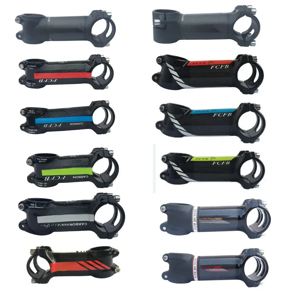 Cena specjalna FCFB węgla rower macierzystych drogowego/MTB aluminium węgla macierzystych kąt 6 kąt 17 rowerów jazda na rowerze widelec 28.6mm kierownica 31.8mm — zdjęcie 2