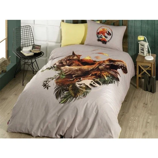 Dowry Land Jurassic World Trex Kids Duvet Cover Set Dowry