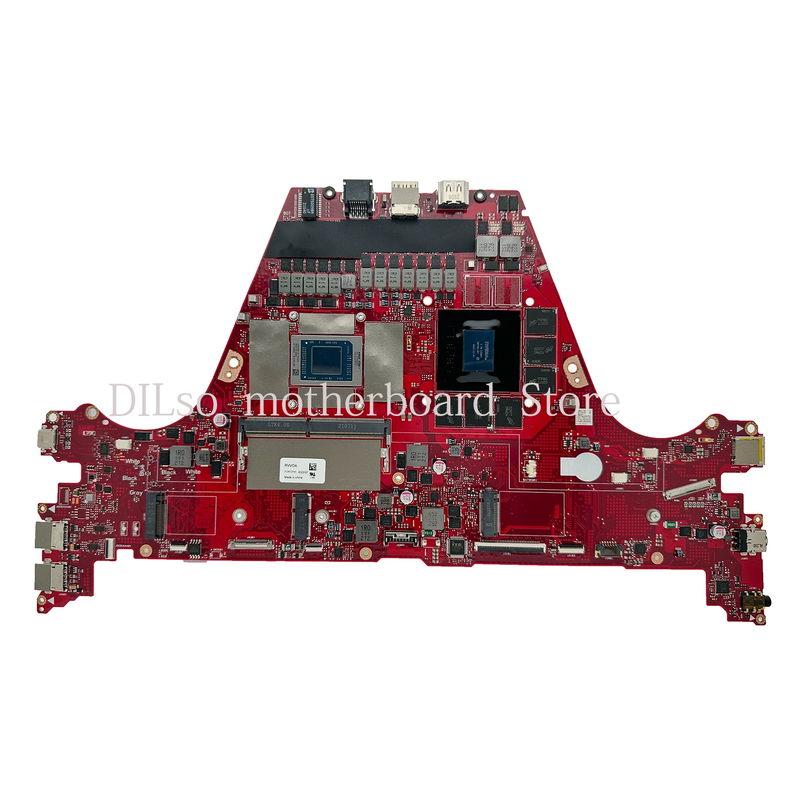 KEFU GX551QS Laptop Motherboard For ASUS GX551QR GX551QM Mainboard W/R7-5800H R9-5900H CPU RTX3060 RTX3070 RTX3080 GPU 16GB-RAM