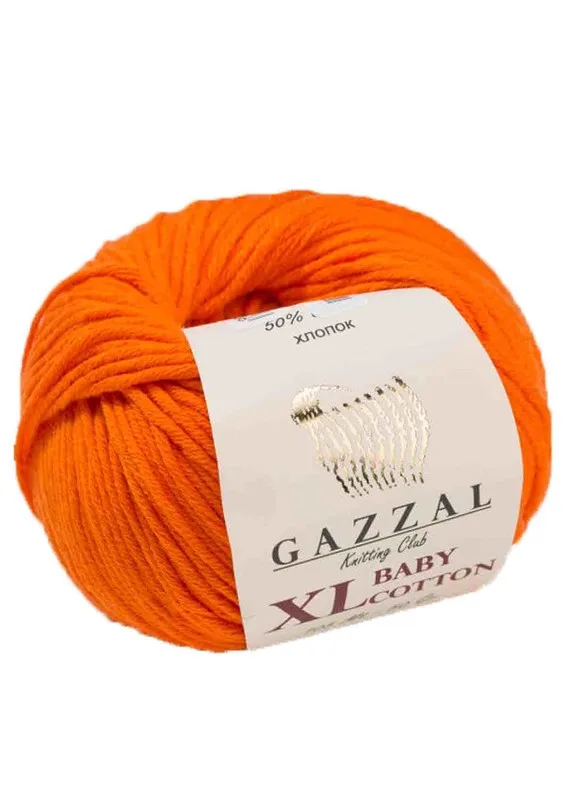 Gazzal Baby Cotton XL Hand Knitting Yarn, 50 Grams 150 Meters - Thread - Crochet - Cardigan - Blouse - Quality - Beret-Hobby-