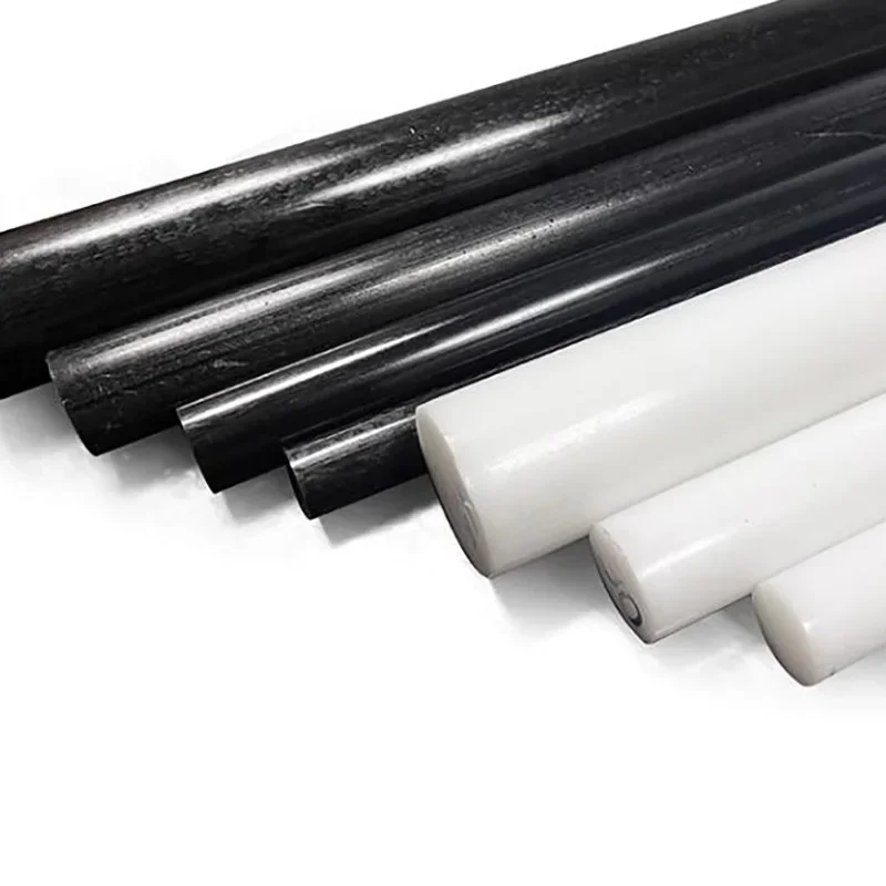 Matériaux plastiques d'ingénierie de barre ronde de tige d'acetal POM Delrin