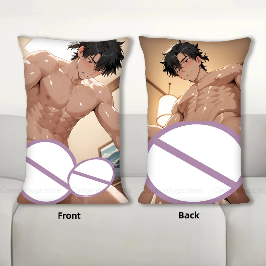 

Dakimakura Anime Cheng Xiao Pillow Cover Sofa Cushion Double-side Print Throw Pillow Case 40X60cm