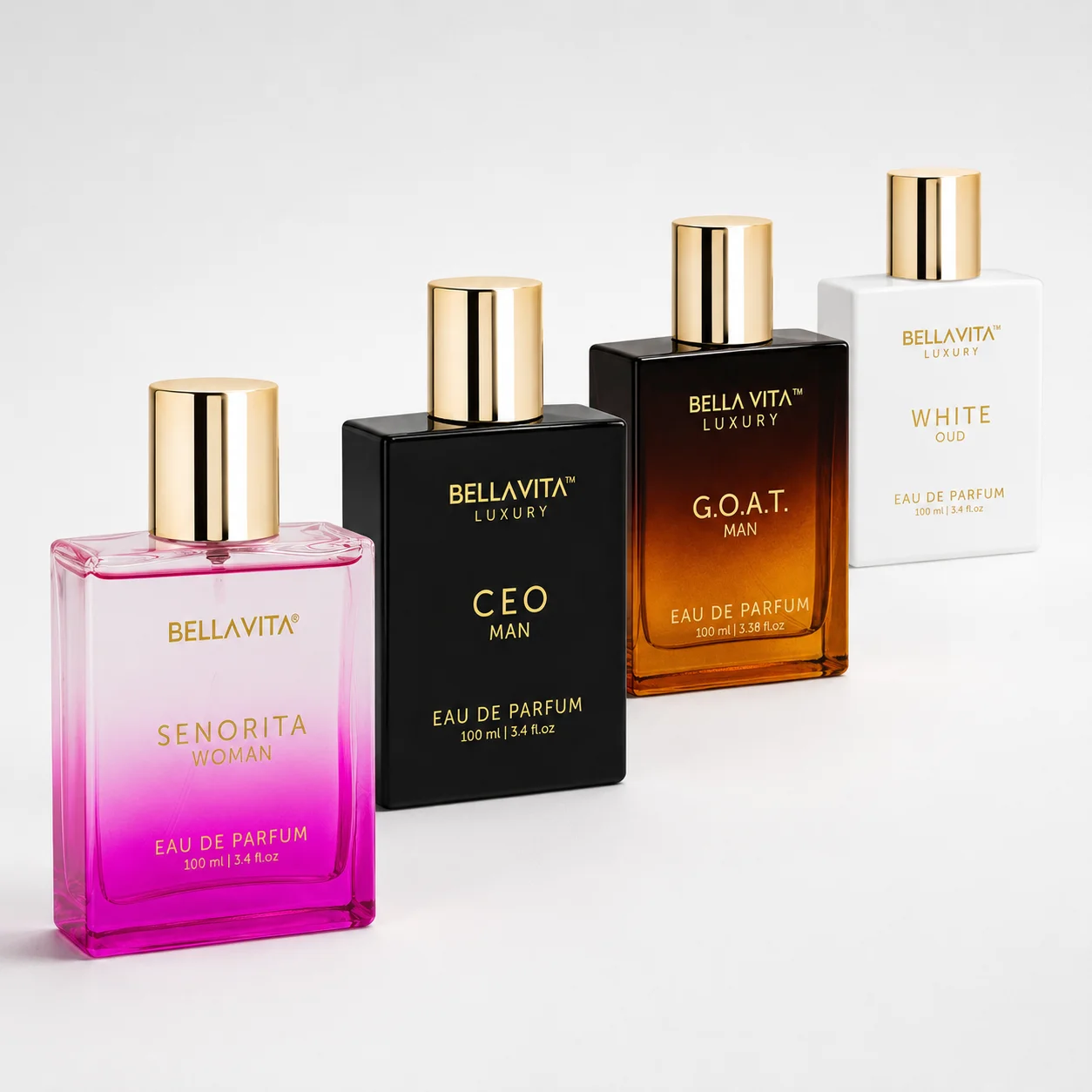 

Goat Man BellaVita para Hombres y Mujeres 105ml/3.6oz Long-Lasting Perfume Women Fragrance For Daily Use