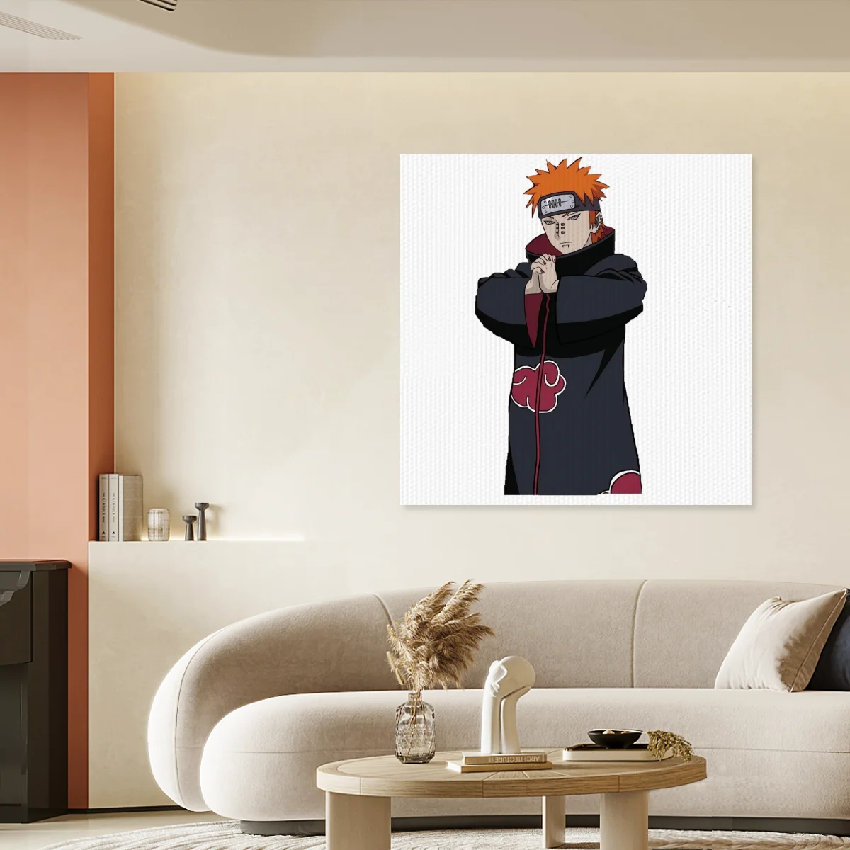 Naruto Pain Nagato Canvas Wall Art Anime Character Poster Home Bedroom Decoration Art Print Ideal Gift For Anime Fans Collectors