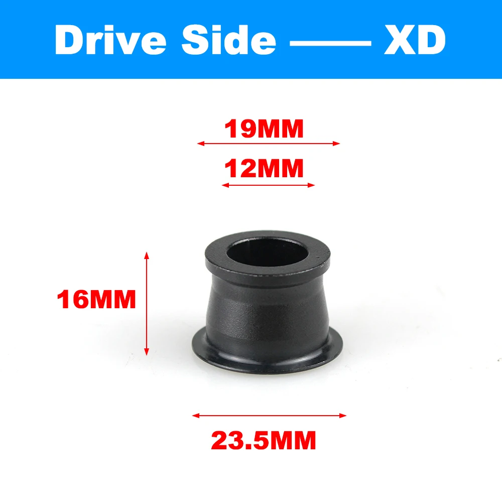 180 240 350 Hinterradnaben-Endkappe durch Endkappe 12 mm x 142 mm 148 mm Rennrad-MTB-Fahrradnabe HG XD XDR MS-Kappen Fahrradnaben-Konverter-Adapter