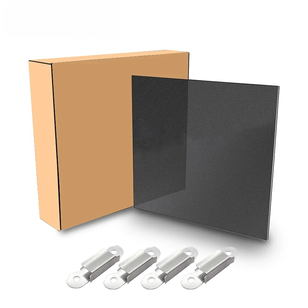 Podgrzewana platforma Ultrabase do budowy powierzchni szklanej 220/235/310 MM z 4 PCS zaciskami Szklane łóżko podgrzewane do Ender-3 Pro — 2