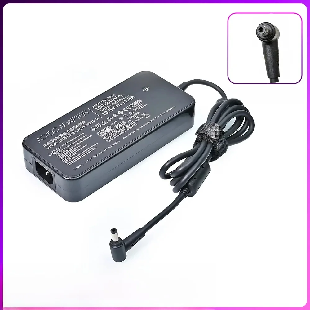 Ładowarka 19.5V 11.8A 230W dla ASUS AERO 15-Y9-4K80P AERO 15-X9-RT4K5MP Adapter do laptopa do gier ZX8-CR5S1 — zdjęcie 2