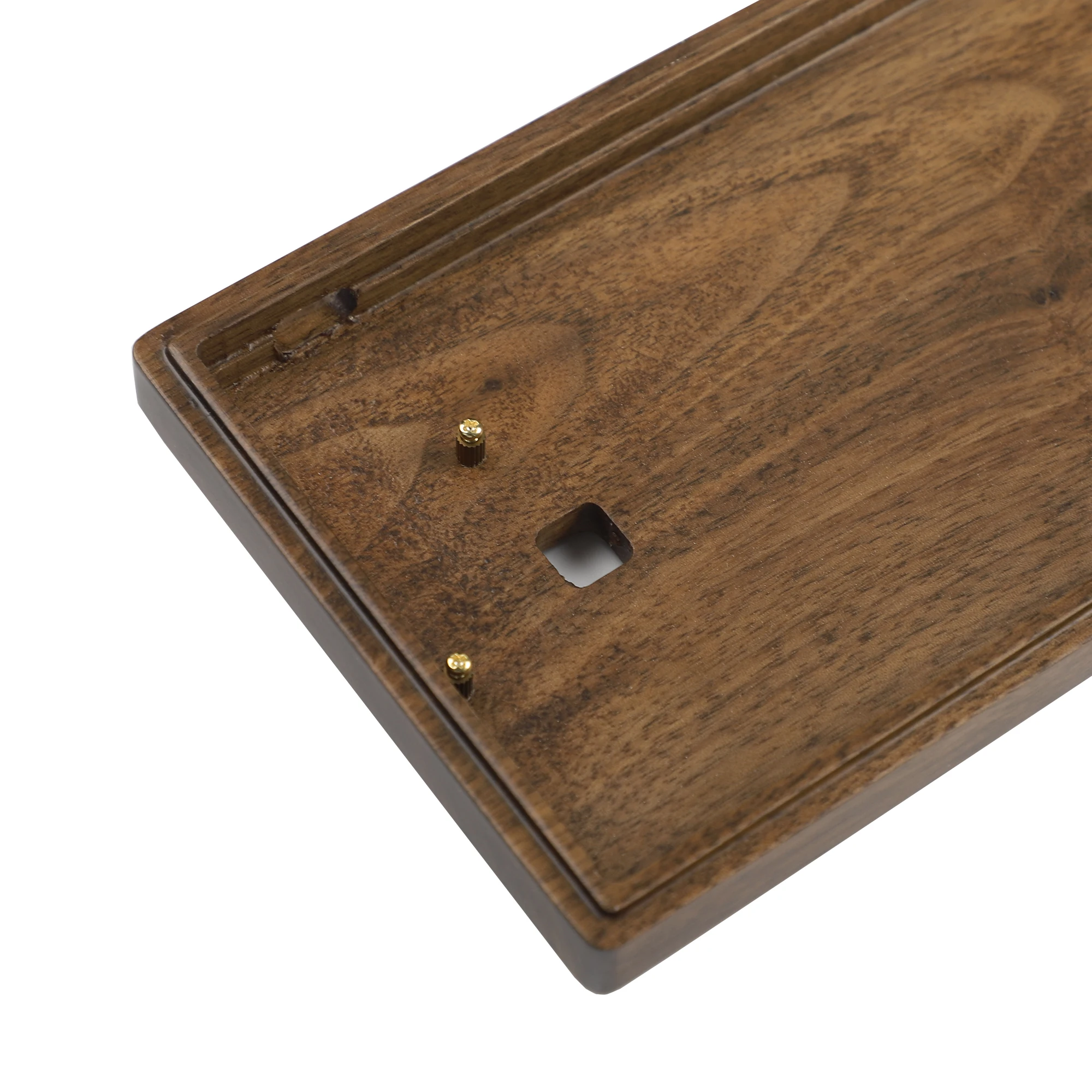 Handcraft GH60 Solid Wooden Case Bamboo QMK VIA PCB Plate For 60% Mini Mechanical Gaming Keyboard Compatible Pok3r Wooden Shell