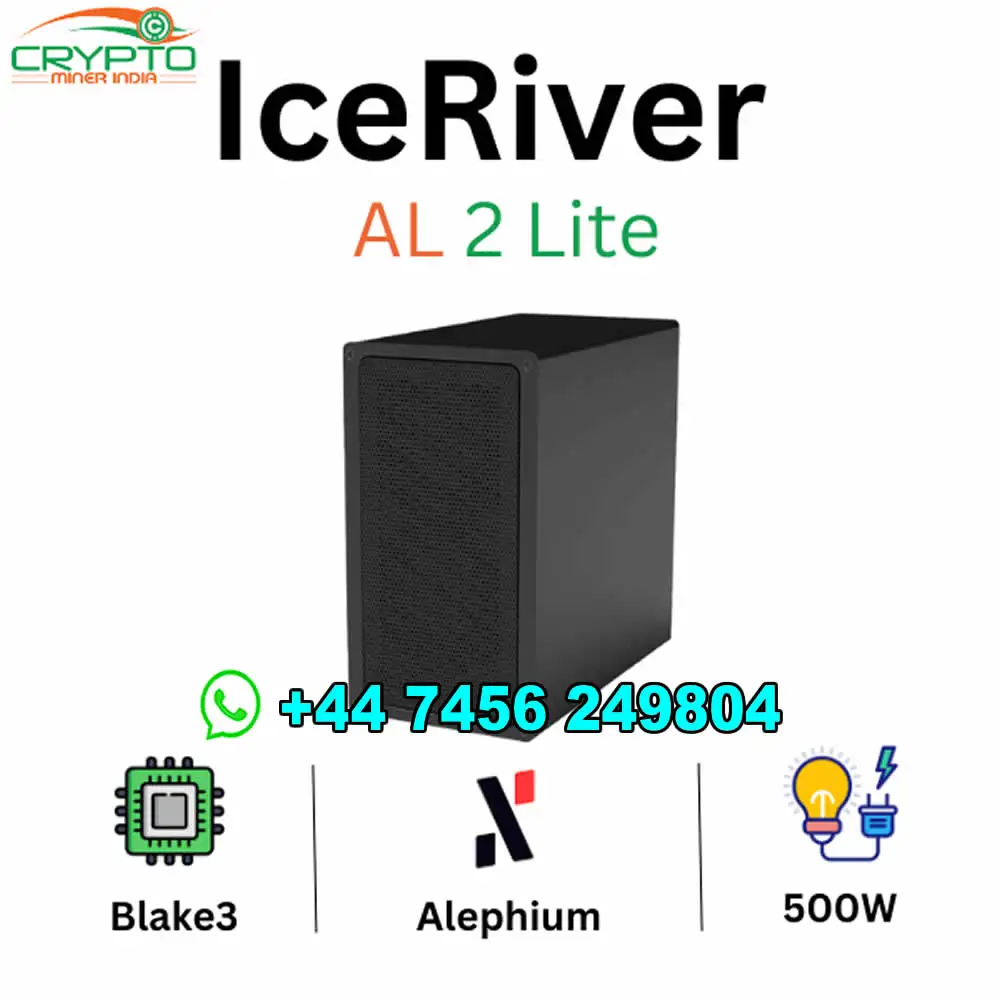 DX  TOP SALES IceRiver AL2 Lite 2Th/s 500W ALPH miner with psu – IN STOCK