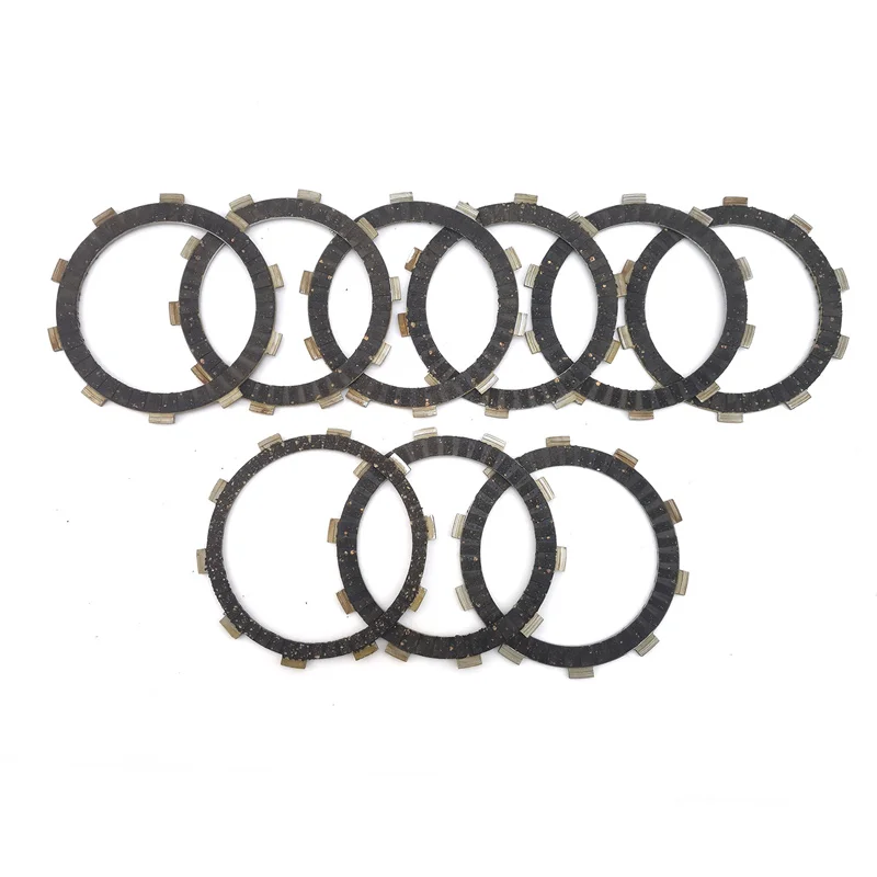 For TRIUMPH DAYTONA TRIPLE R 675 2011 STREET TRIPLE 675 2008-2017 STREET TRIPLE R 675 Motorcycle Clutch Friction Plate Kit 9 PCS