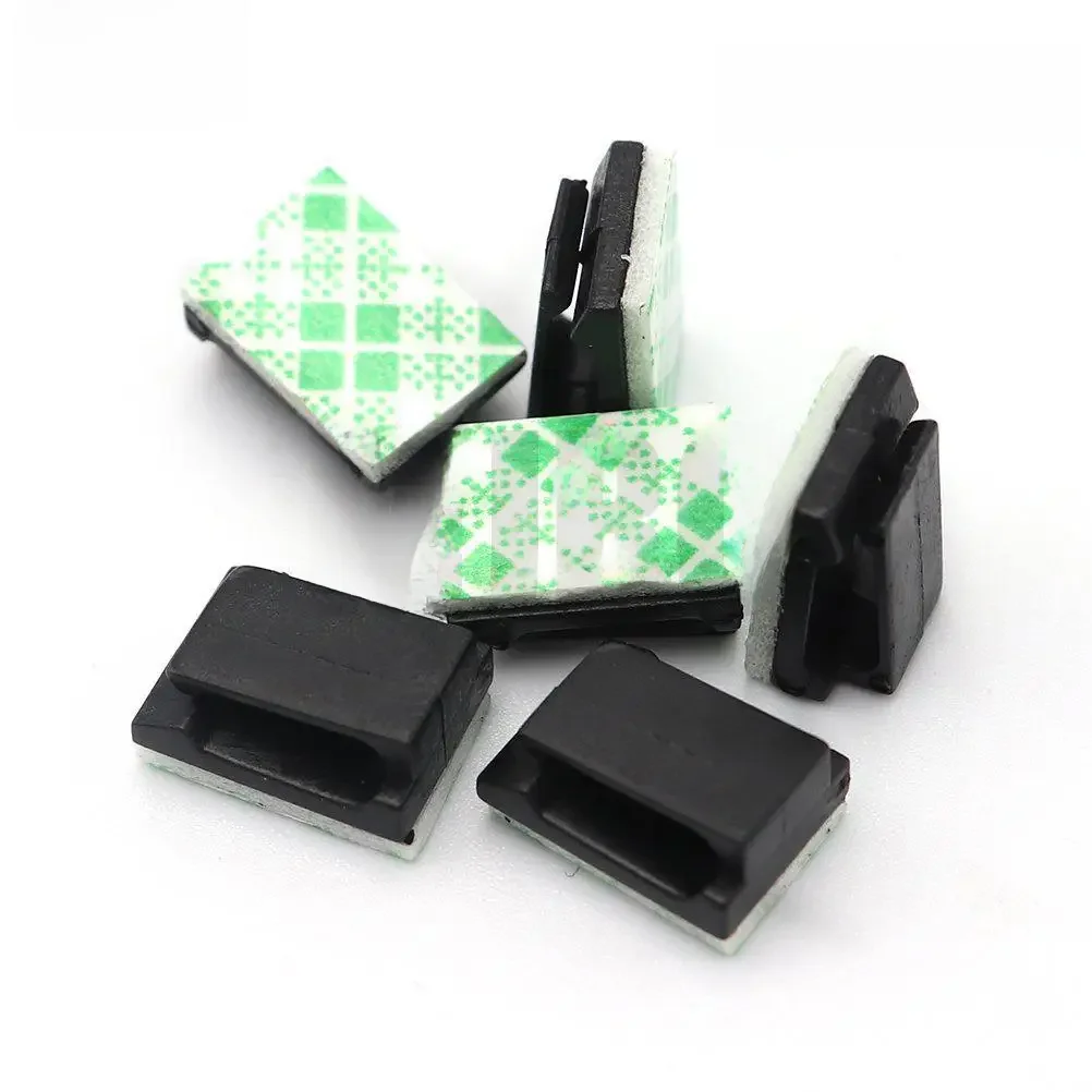 Support adhésif pour fil et câble, 20 pièces, pince à cravate, organisateur, pince à goutte, équipement de direction ESC LED universel