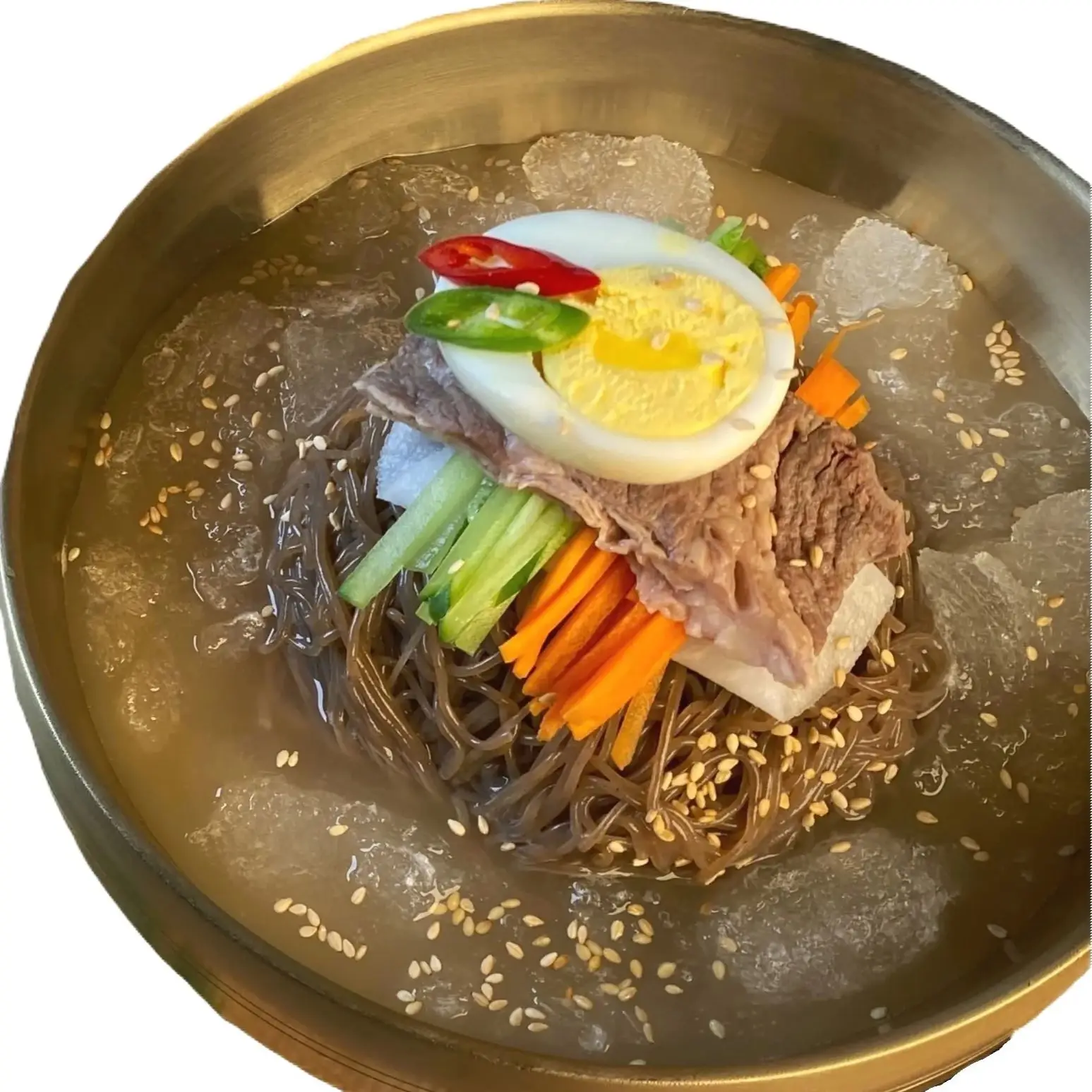 면조아 동치미 물냉면10인분(개별포장 면10 육수10 실온보관)