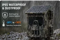Solar Wildlife 50MP 4K Video Trail Camera with Night Vision 0.3s Motion Activated Waterproof for Outdoor Hunting Garden Monitori 6