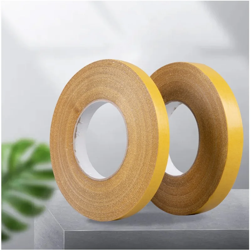 Strong Sticky Network Fiber Double-sided Tape Carpet Door and Window Fixing Non-marking Tape Grid Double-sided Tape