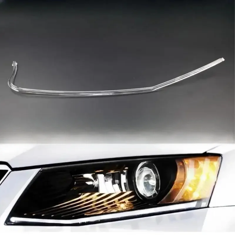 Nowy reflektor DRL do VW Skoda Octavia 2015 2016 2017, rura akrylowa, listwa świetlna, listwa świetlna DRL — zdjęcie 2