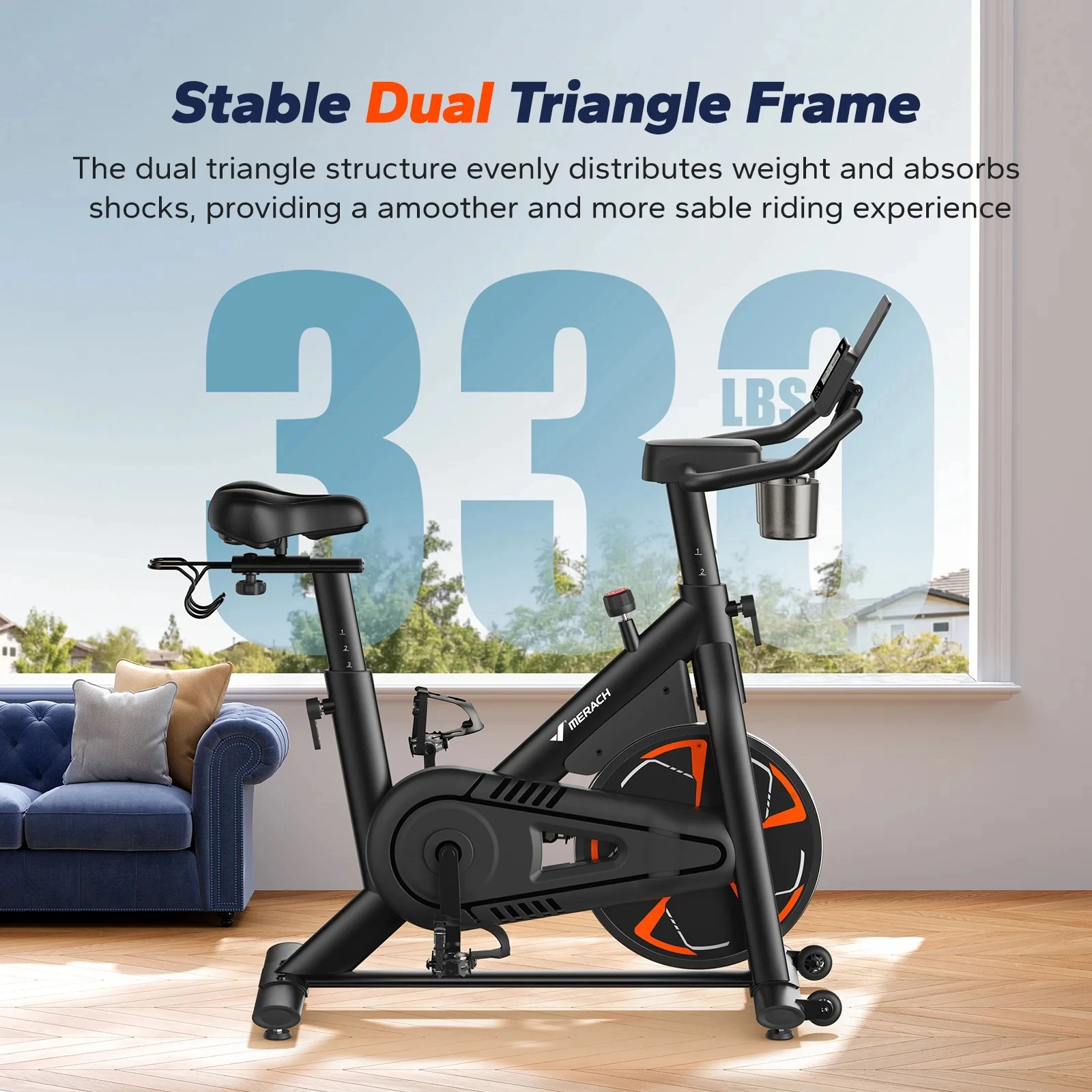 Merach Magnetic Exercise Bike  - Home Gym Needs 评论和价格