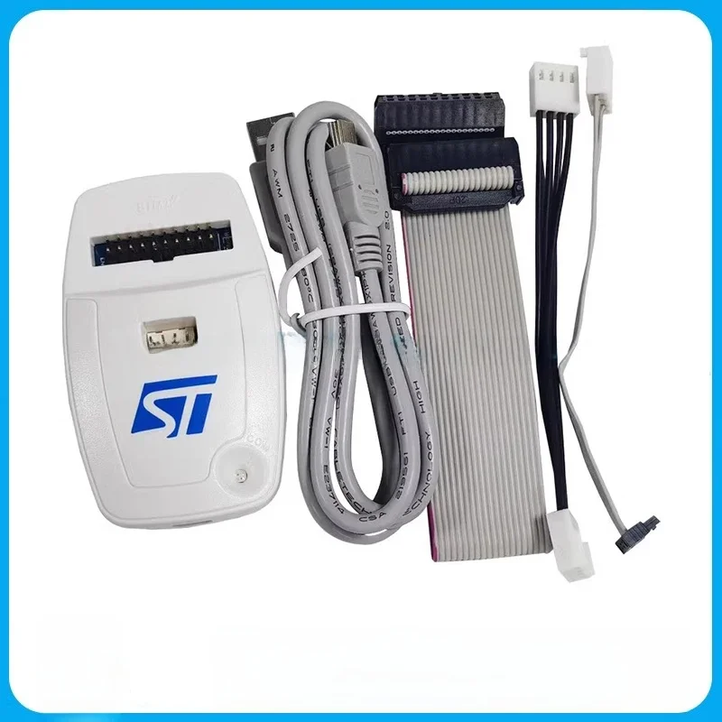 Oryginalny autentyczny ST-LINK/V2(EN) st-link STM32/8 emulator/programista/download/debugger — zdjęcie 2