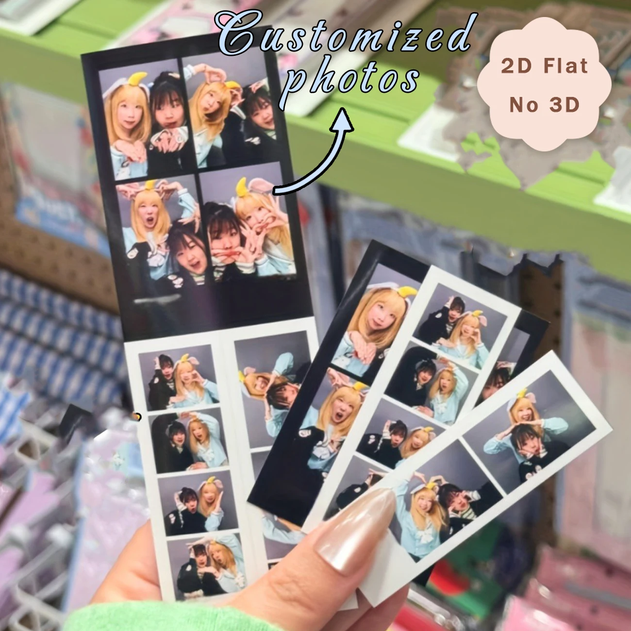 Custom Photo with Multiple Size Options. Mini Photos Available in Various Styles and Sizes. Customized Photos, Personalized