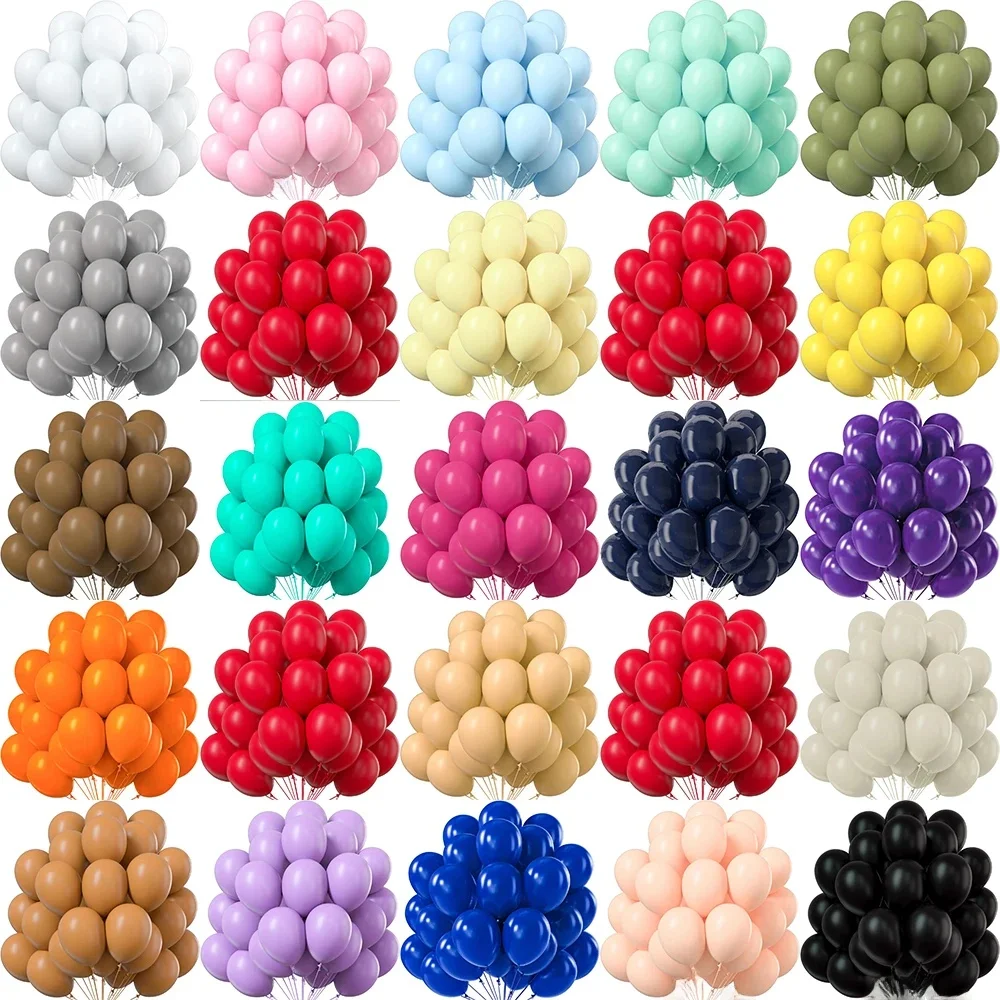 10/20/30 pièces 5/10/12 pouces ballons de sable blanc rouge noir bébé douche fête d'anniversaire décor bébé rose Latex décoration de mariage Globos