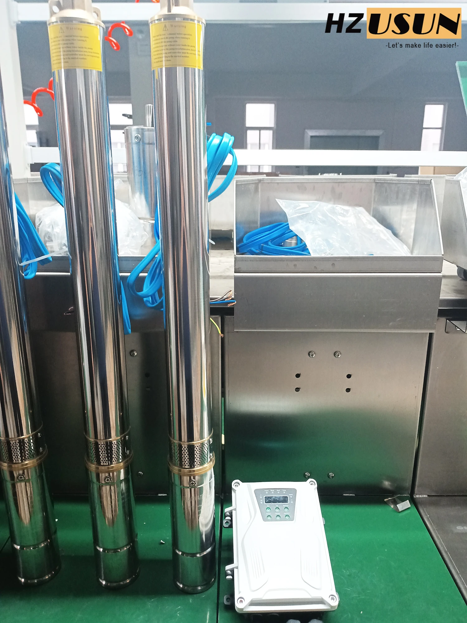 

HZUSUN 2 HP DC Солнечный погружной насос для скважин на 300 футов Цена для сельского хозяйства Мощный солнечный насос высокого давления для наполнения резервуара для воды