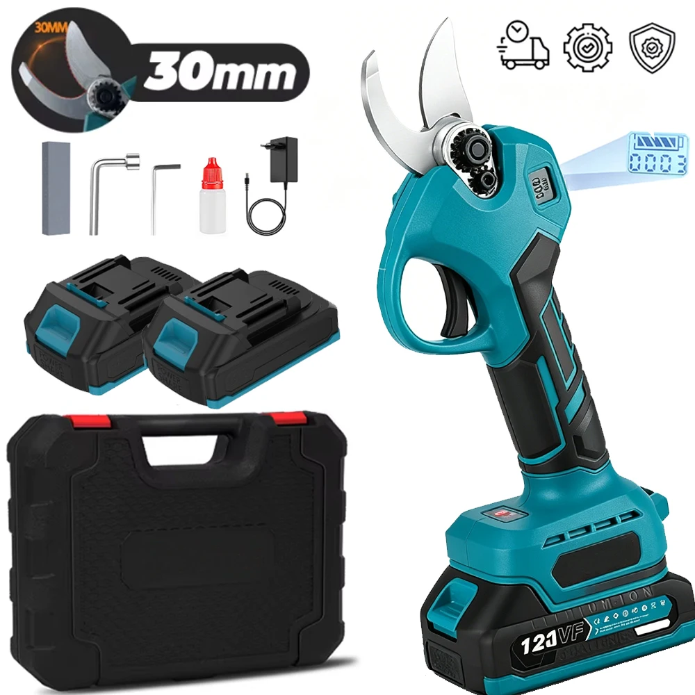 CordlessPruningShearsElectricBranchScissorsAdjustableGearsPortableCuttingMachineHedgeTrimmerVersatilePickingTool-AliExpress1420
