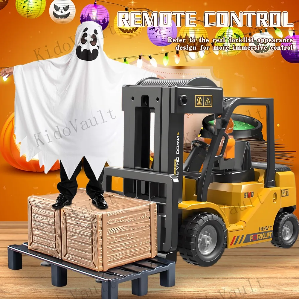 

Multifunctional engineering vehicle with sound effects and spray function, 1:24 remote-controlled engineering operation vehicle