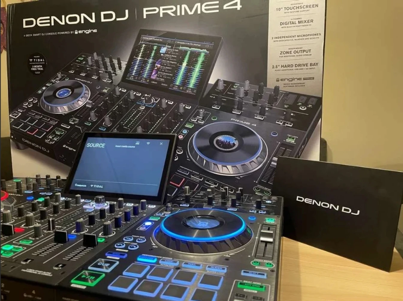 TOP SALES Denons DJ PRIME 4  4 Deck Standalone Smart DJ Console Wholesale price