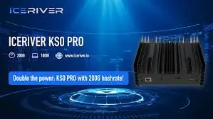 DC BUY 4 GET 2 FREE IceRiver KAS KS0 PRO Asic Miner 200Ghs With PSU