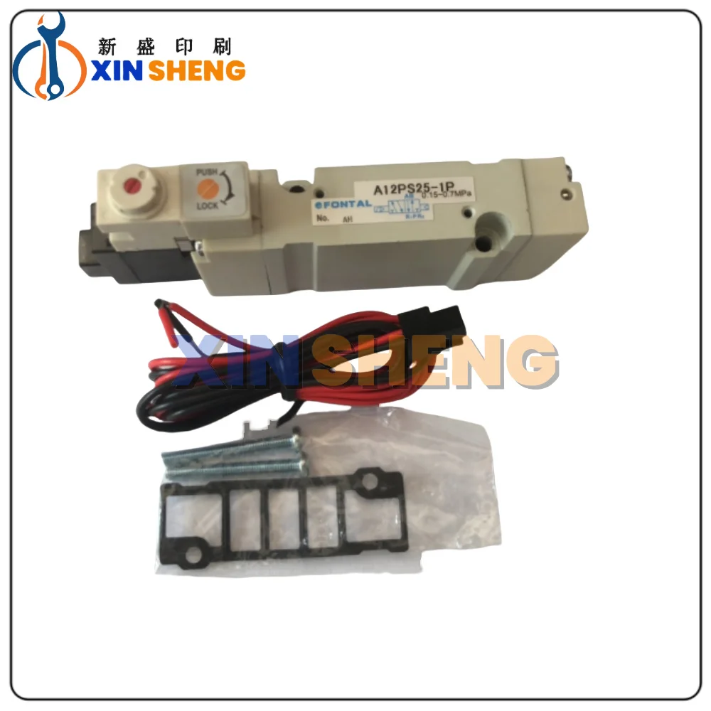 Best Quality Solenoid Valve A12PS25-1P 3Z0-8102-890 Printing Machine Parts For Komori