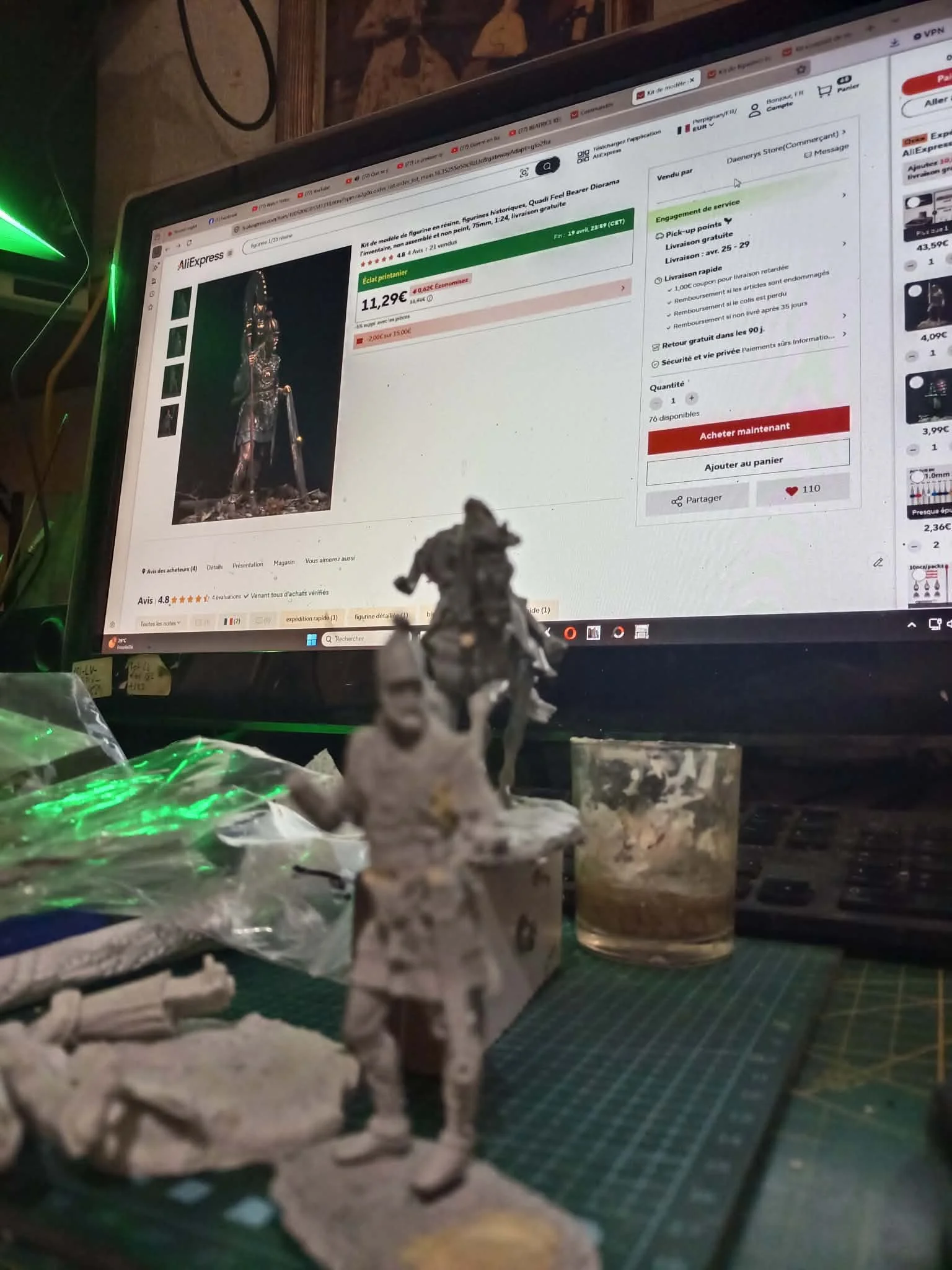 Buyer photo of this resin kit