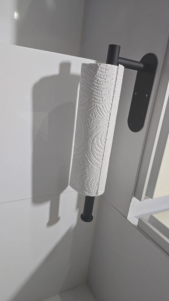 Kitchen Paper Towel Holder Adhesive Tissue Hanger Toilet Roll Paper Dispenser Cabinet Storage Napkin Rack Bathroom Accessories photo review
